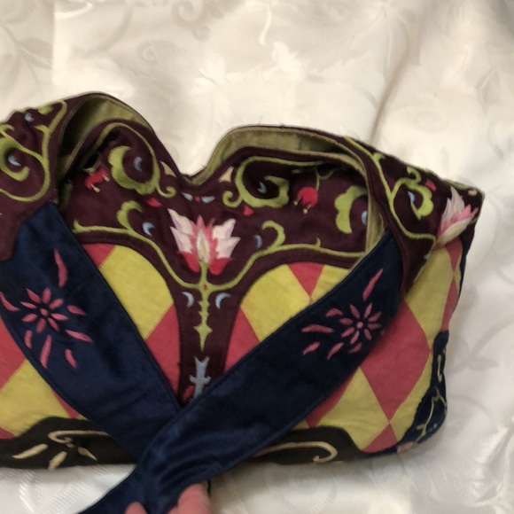 Vintage Embroidered Floral Boho Bag - Picture 6 of 9